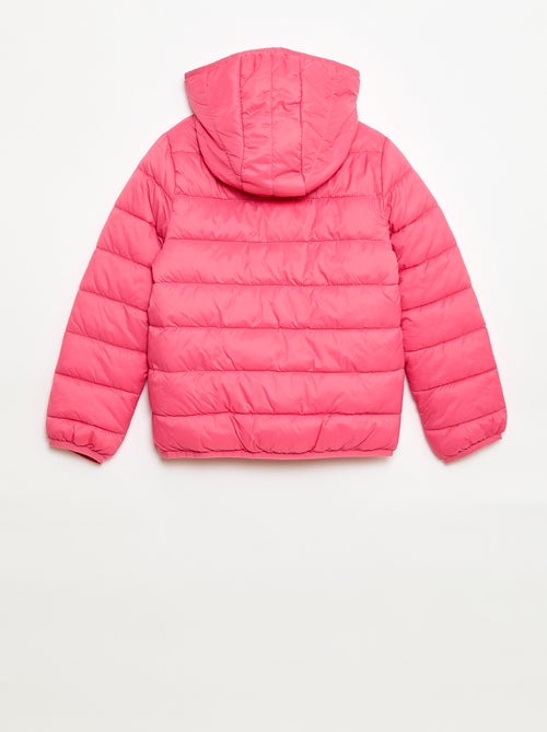 Doudoune légère avec capuche - Kiabi