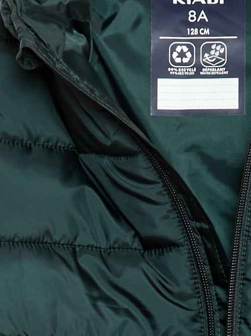 Doudoune légère avec capuche - Kiabi