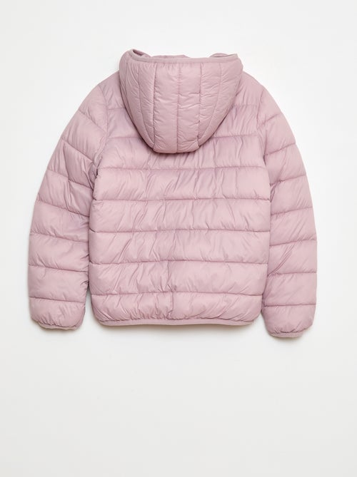 Doudoune légère avec capuche - Kiabi