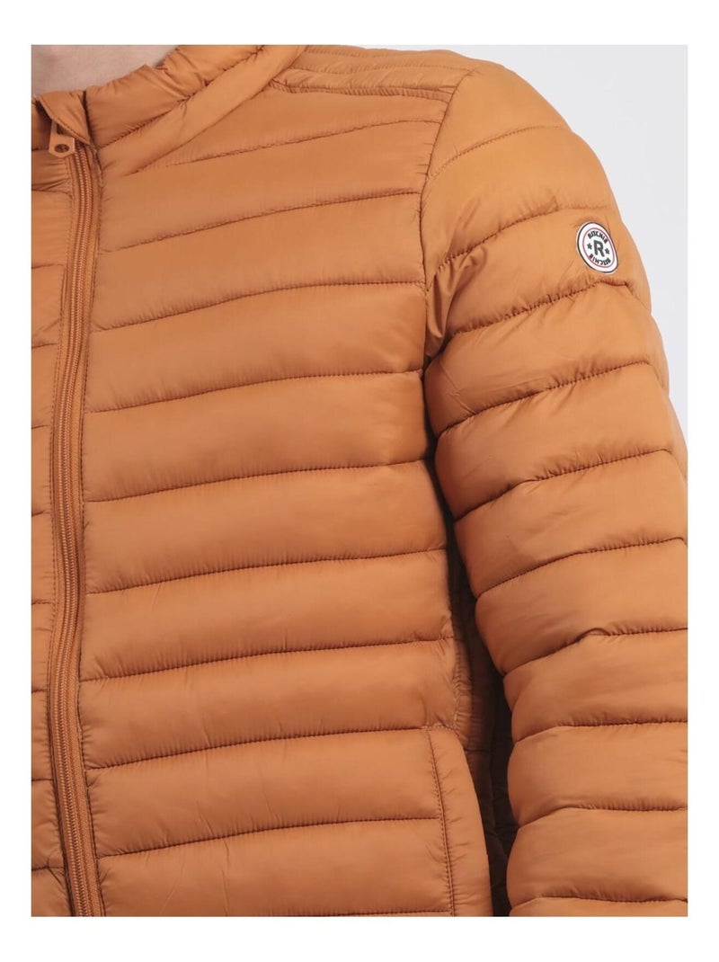 Doudoune légère col montant zernobi ii Orange - Kiabi