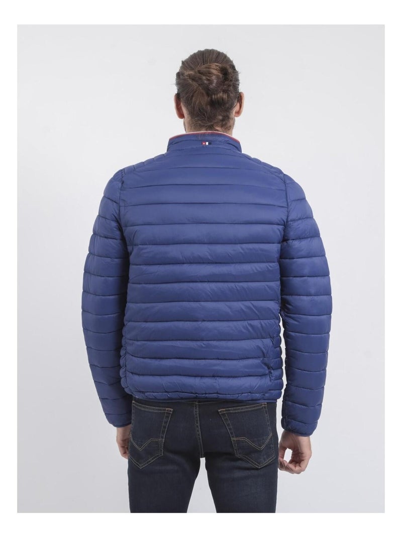 Doudoune légère col montant zerubia ii Bleu roi - Kiabi