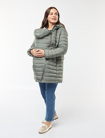 Doudoune légère de maternité + portage