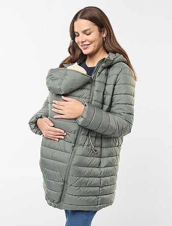 Doudoune légère de maternité + portage