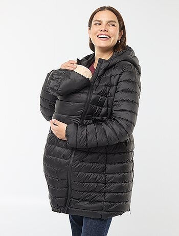 Doudoune légère de maternité + portage