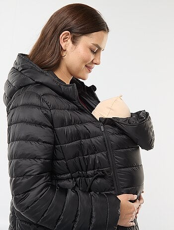 Doudoune légère de maternité + portage