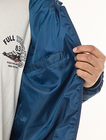 Doudoune légère matelassée avec capuche