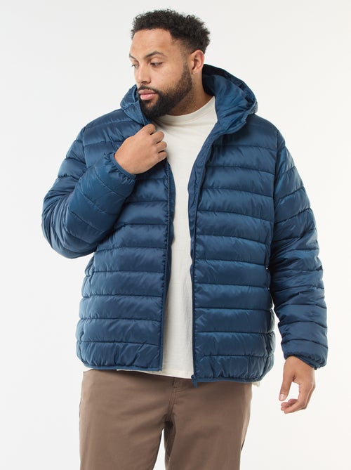 Doudoune légère matelassée avec capuche - Kiabi