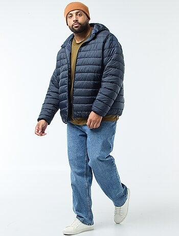 Doudoune légère matelassée avec capuche