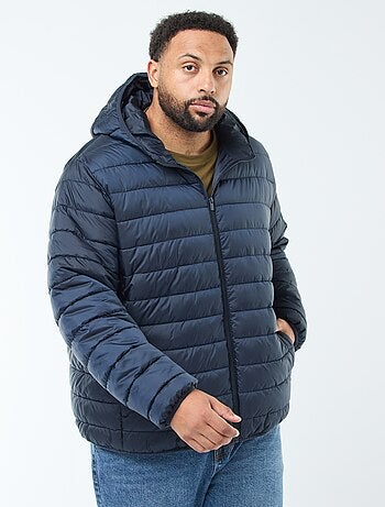 Doudoune légère matelassée avec capuche