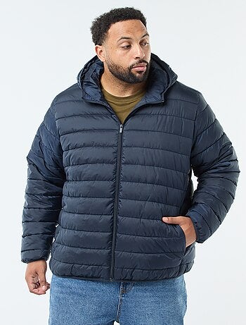 Doudoune légère matelassée avec capuche