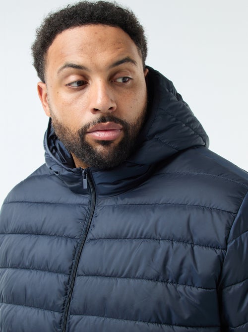 Doudoune légère matelassée avec capuche - Kiabi