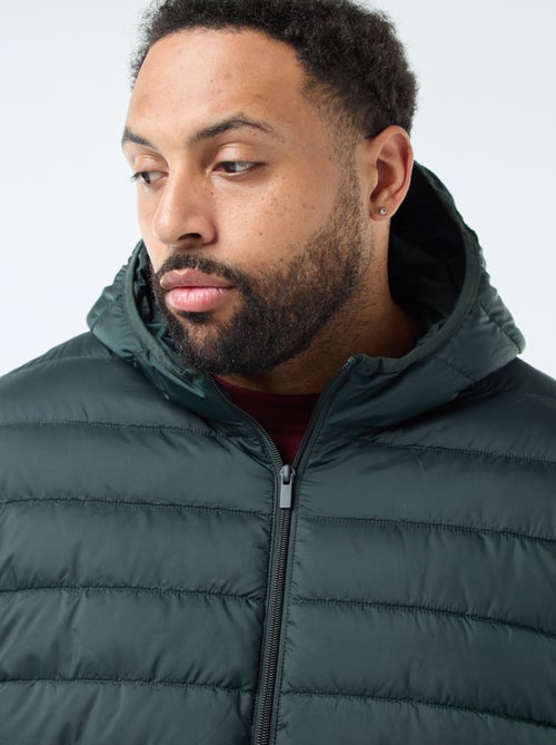 Doudoune légère matelassée avec capuche - Kiabi