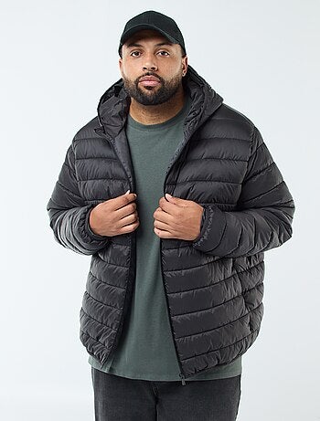 Doudoune légère matelassée avec capuche