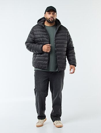 Doudoune légère matelassée avec capuche