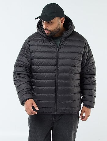 Doudoune légère matelassée avec capuche