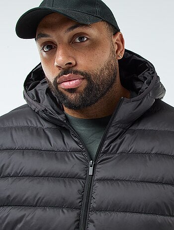 Doudoune légère matelassée avec capuche