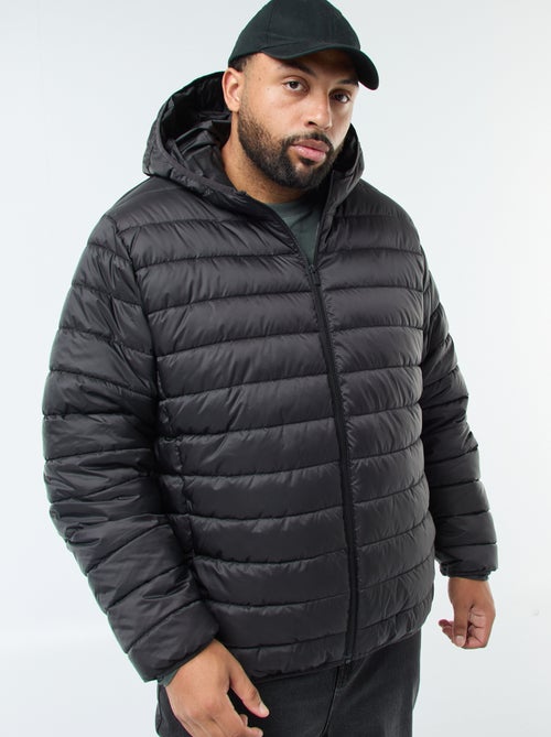 Doudoune légère matelassée avec capuche - Kiabi