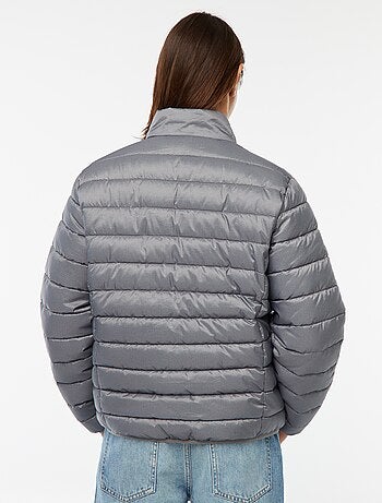 Doudoune légère matelassée unie