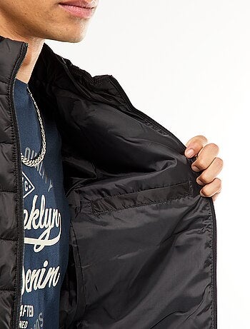 Doudoune légère matelassée unie