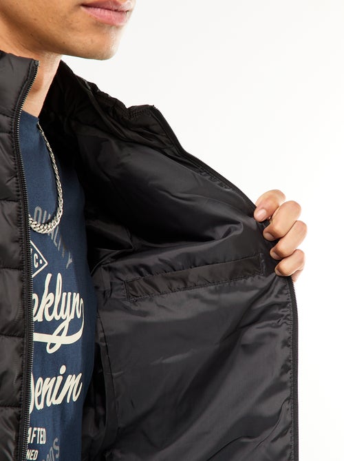 Doudoune légère matelassée unie - Kiabi Doudoune légère matelassée unie - Kiabi