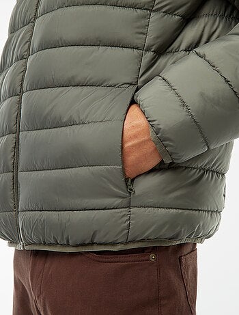 Doudoune légère matelassée unie