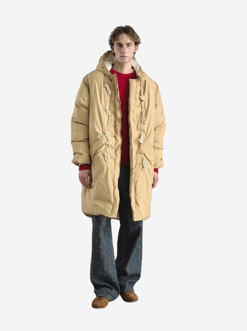 Doudoune longue à capuche pour homme avec poches giesto - Kiabi