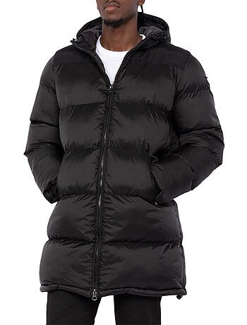 Doudoune longue e à capuche Homme Schott