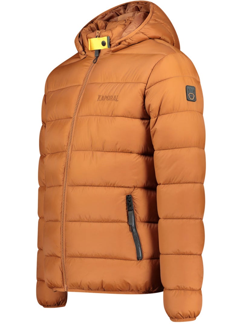 Doudoune matelassée à capuche avalancheoral hood – kaporal Camel - Kiabi
