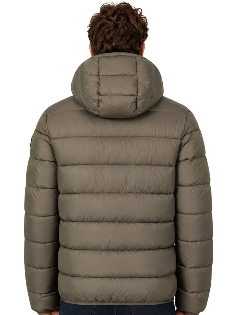 Doudoune matelassée à capuche avalancheoral hood – kaporal Kaki - Kiabi