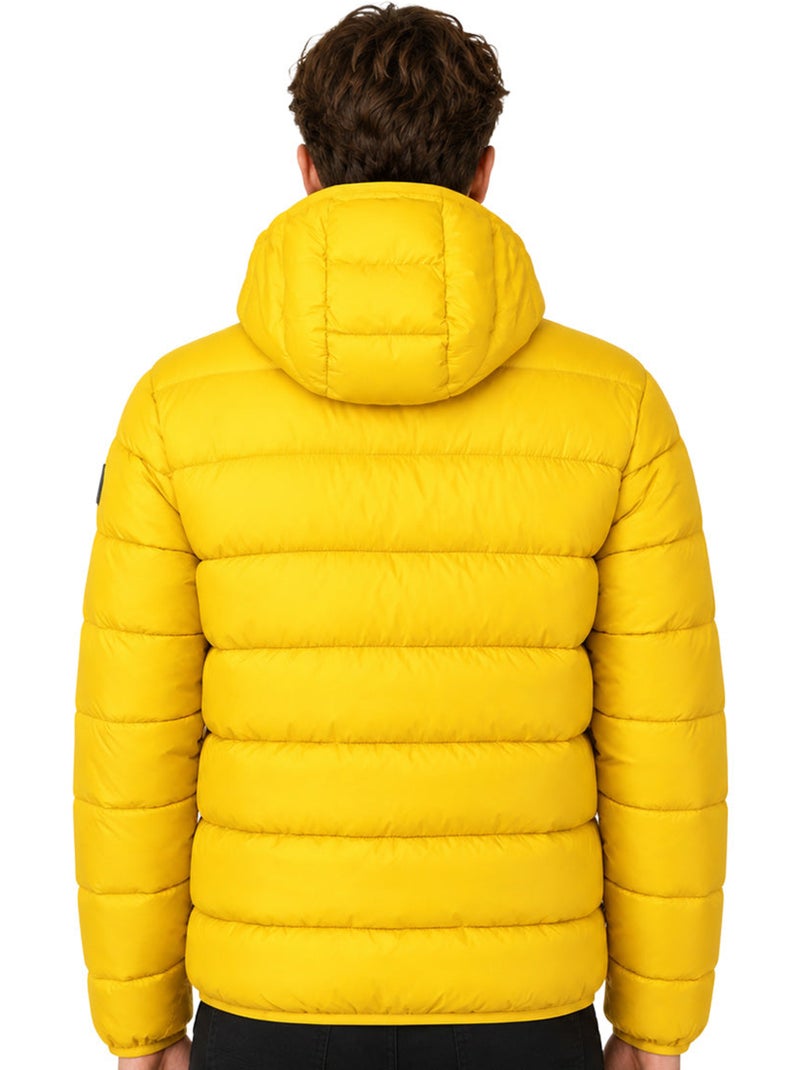 Doudoune matelassée à capuche avalancheoral hood – kaporal Moutarde - Kiabi