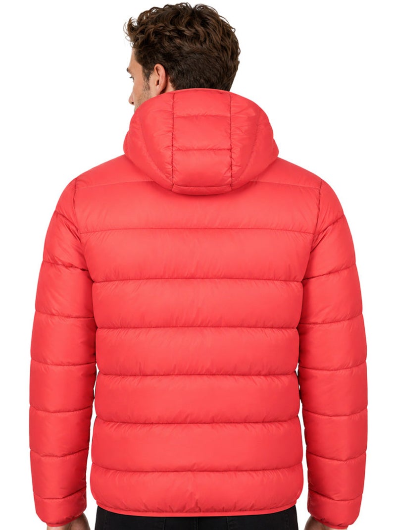 Doudoune matelassée à capuche avalancheoral hood – kaporal Rouge - Kiabi