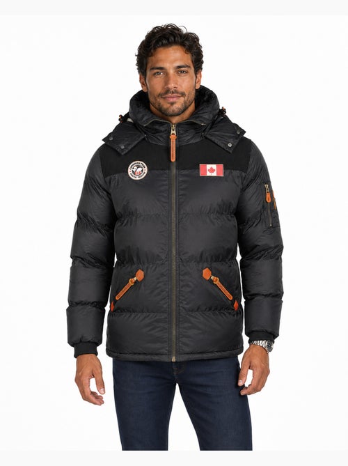 Doudoune matelassée à capuche celieak – canadian peak - Kiabi Doudoune matelassée à capuche celieak – canadian peak - Kiabi