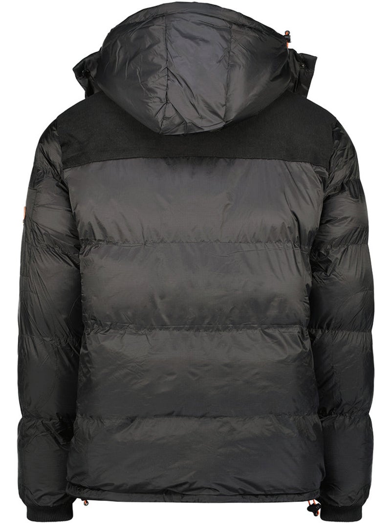 Doudoune matelassée à capuche celieak – canadian peak Noir - Kiabi