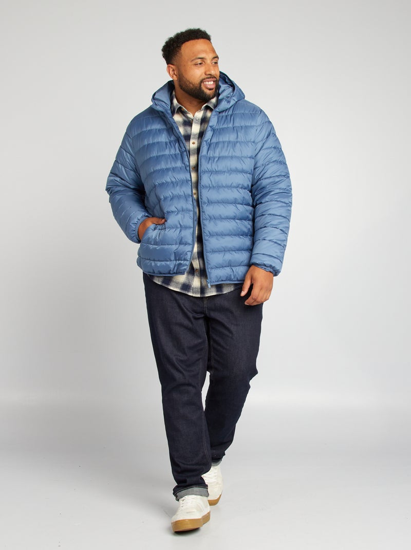 Doudoune matelassée Bleu - Kiabi
