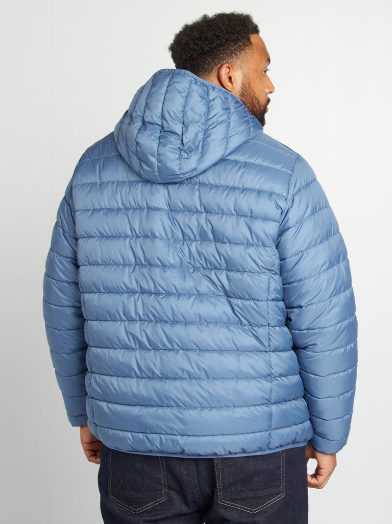 Doudoune matelassée Bleu - Kiabi