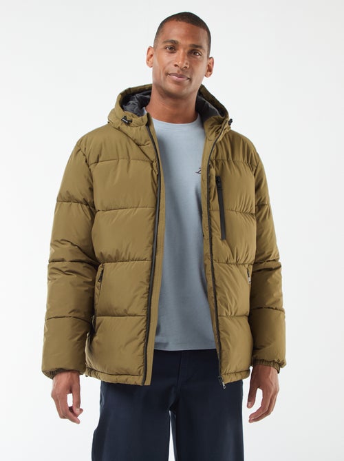 Doudoune matelassée unie - Kiabi