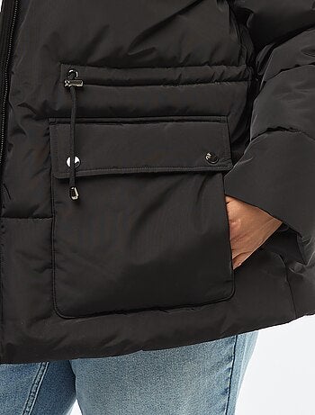 Doudoune mi-longue uni