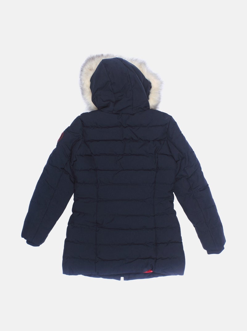 Doudoune Paragoose Fourrure amovible Bleu foncé - Kiabi