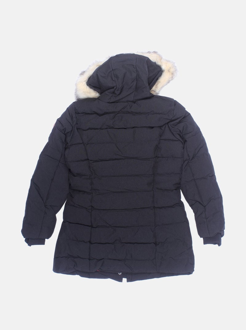Doudoune Paragoose Fourrure amovible Noir - Kiabi