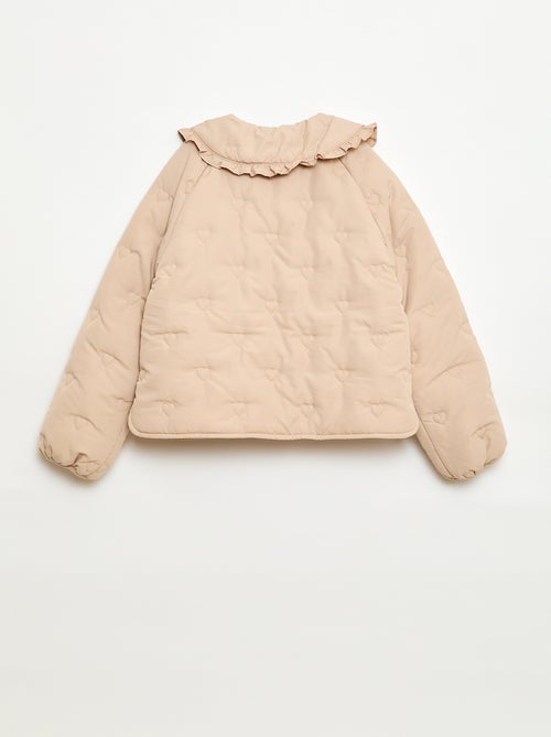 Doudoune quiltée avec col claudine - Kiabi