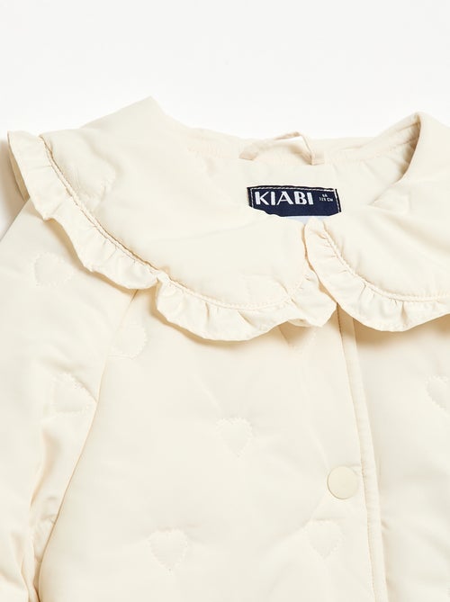 Doudoune quiltée avec col claudine - Kiabi