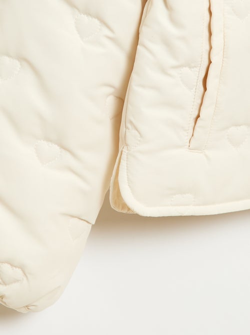 Doudoune quiltée avec col claudine - Kiabi