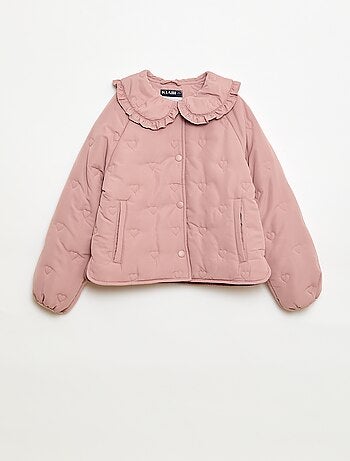 Doudoune quiltée avec col claudine