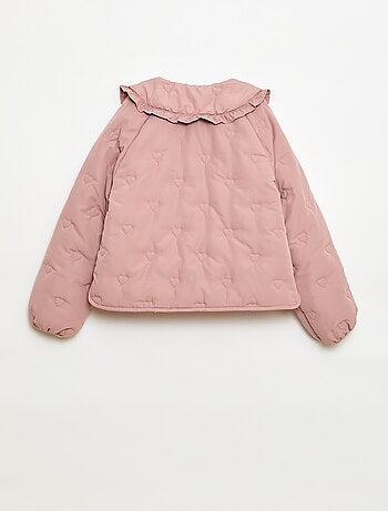Doudoune quiltée avec col claudine
