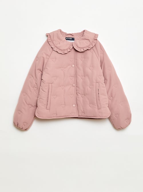 Doudoune quiltée avec col claudine - Kiabi