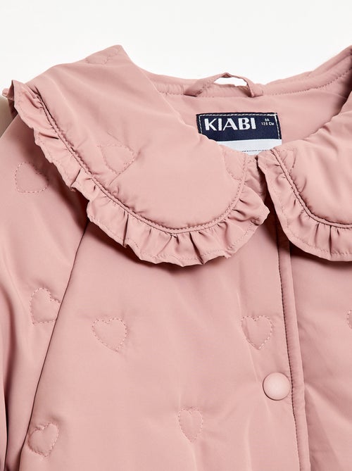 Doudoune quiltée avec col claudine - Kiabi