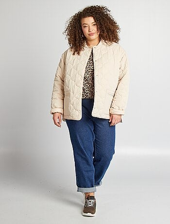 Doudoune quiltée manches amovibles