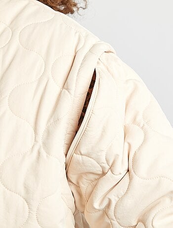 Doudoune quiltée manches amovibles