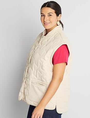 Doudoune quiltée manches amovibles