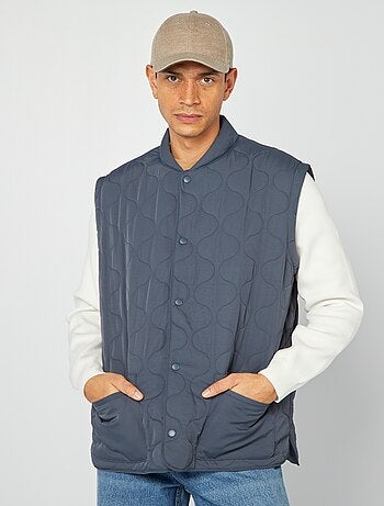 Doudoune quiltée manches amovibles